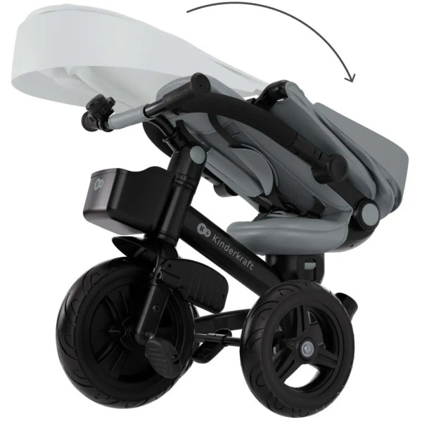 Фото - Триколісний велосипед Kinderkraft Aveo 2 Plus Grey (KRAVEO02GRY0000)